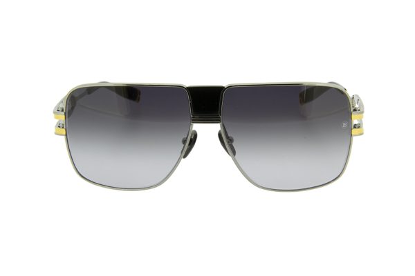 BALMAIN BPS-103B-60 Unisex Sunglasses Silver