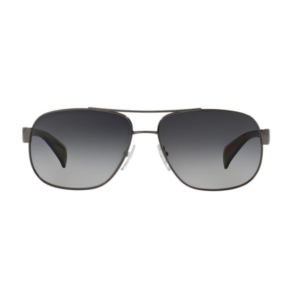 PRADA SPR 52P 5AV-5W1 Unisex Sunglasses Gunmetal / Black