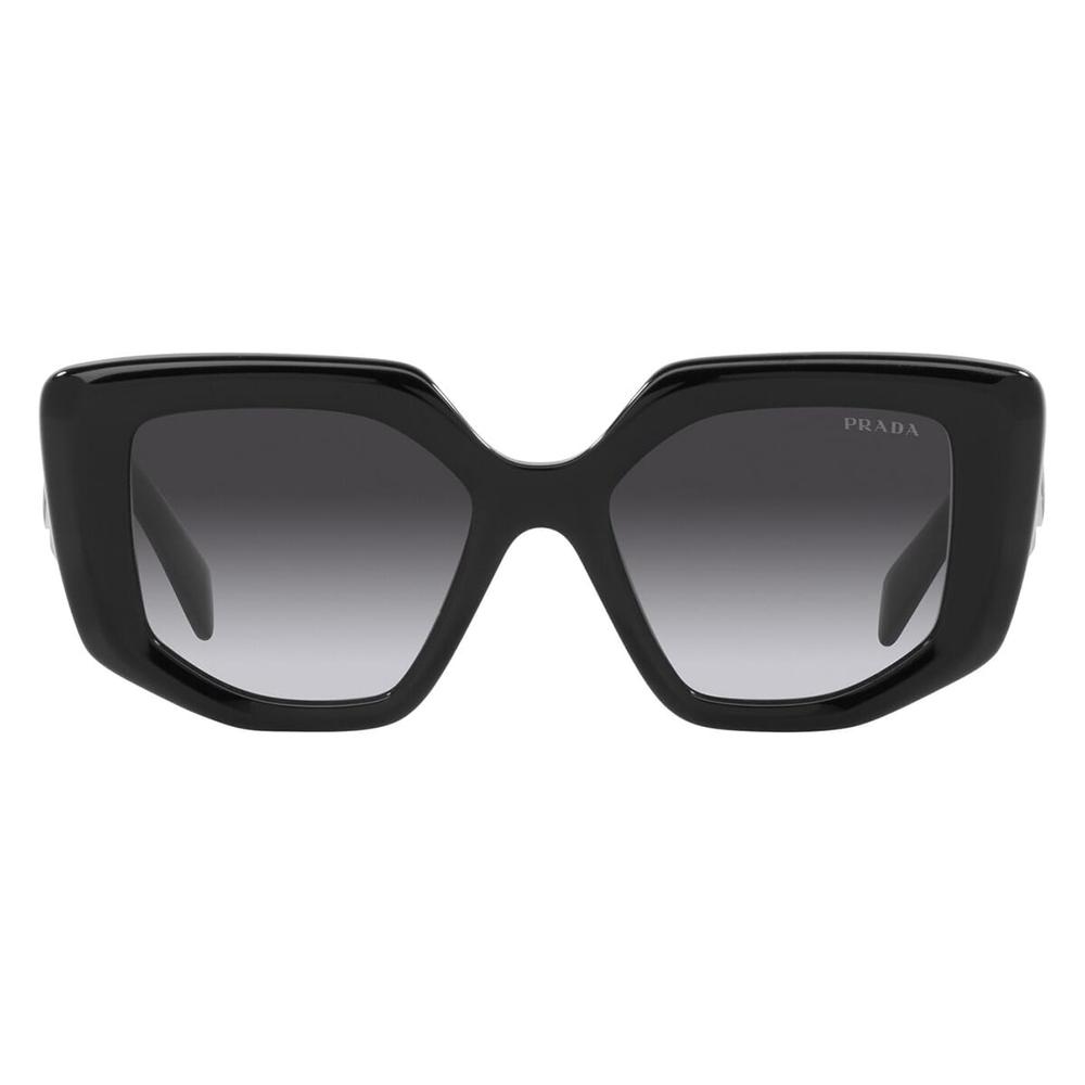 Prada Oval Sunglasses Black 0PR 26ZS - Laneway Boutique