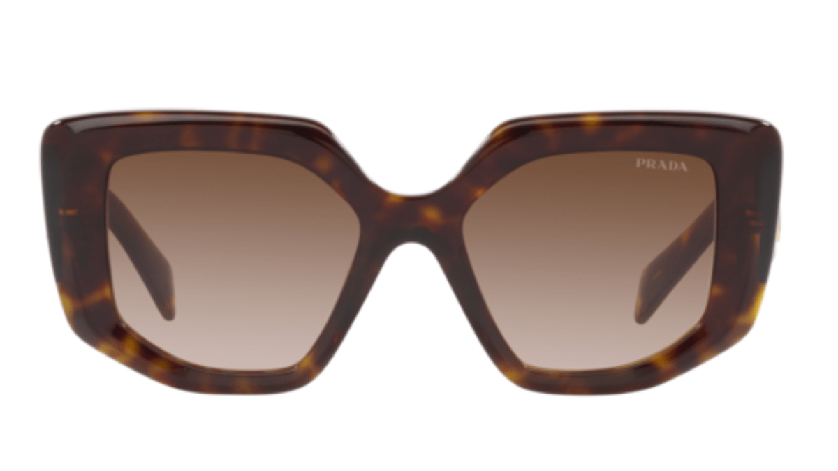 サングラス PRADA Woman Sunglasses Brown SPR 19Z 2AU-6S1 Prada Sunglasses PR19ZS 2AU6S1 Havana Brown Gradient | eBay