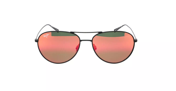MAUI JIM MJ885-02 Unisex Sunglasses BLACK