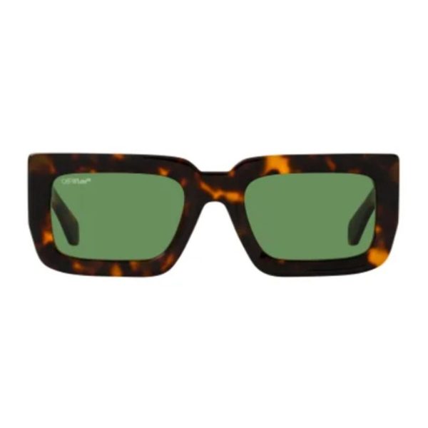 OFF-WHITE OERI073 6055 Unisex Sunglasses HAVANA