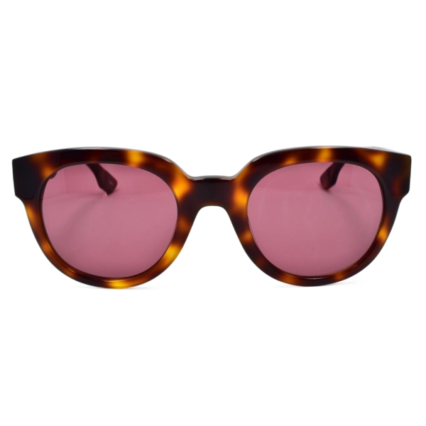 ALEXANDER MCQUEEN MQ0068S 002 Women Sunglasses Havana / Brown