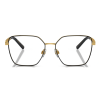 DOLCE&GABBANA DG 1351 1334 Women Optical Frame Gold/Black
