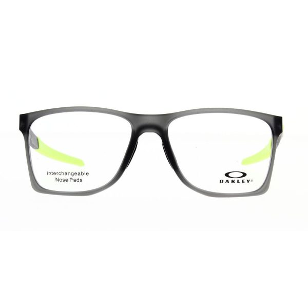 OAKLEY OX8173-0355 Men Optical Frame Satin Grey Smoke