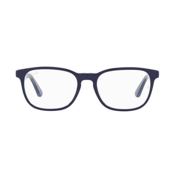 Ray-Ban RB 1592 3853 Kid Optical Frame Polished Blue On Transparent