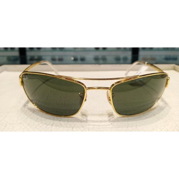 Ray-Ban RB 3677I 001/31 Men Sunglass Gold