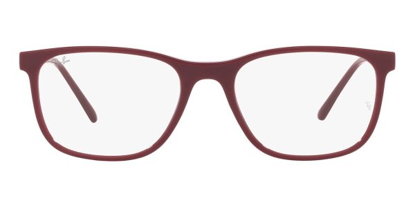 Ray-Ban RB 7244 8099 Unisex Optical Frame Red Cherry