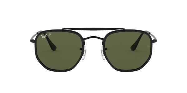 RB 3648-M 002/58 RAYBAN MET FULL ROUND BLACK