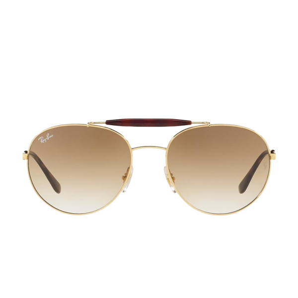 Ray-Ban RAYBAN RB 3540 001/51 Unisex Sunglasses GOLD