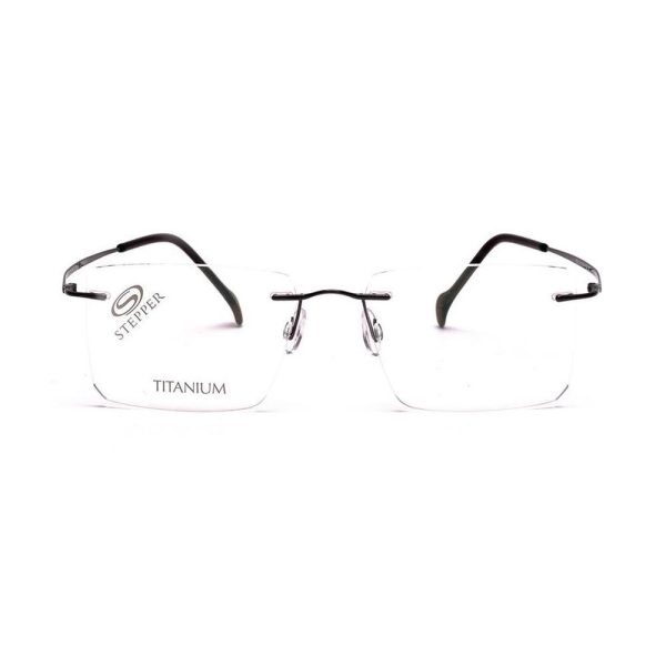 STEPPER SI-4271B F092 52 Unisex Optical Frame Matte Black