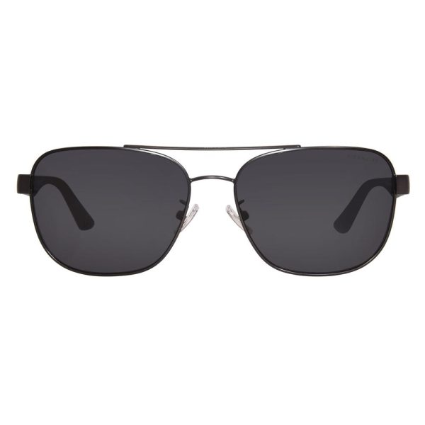 COACH HC 7122 938187 Men Sunglasses Matte Gunmetal