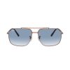 Ray-Ban RB3796 9202/3F Unisex Sunglasses Gold (Rose gold)