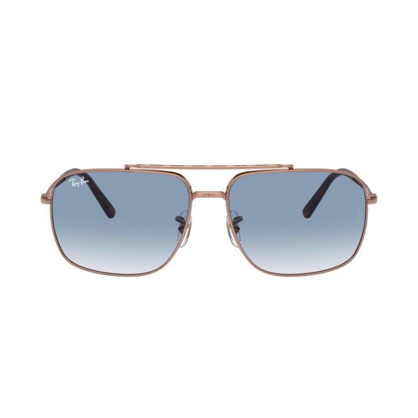 Ray-Ban RB3796 9202/3F Unisex Sunglasses Gold (Rose gold)