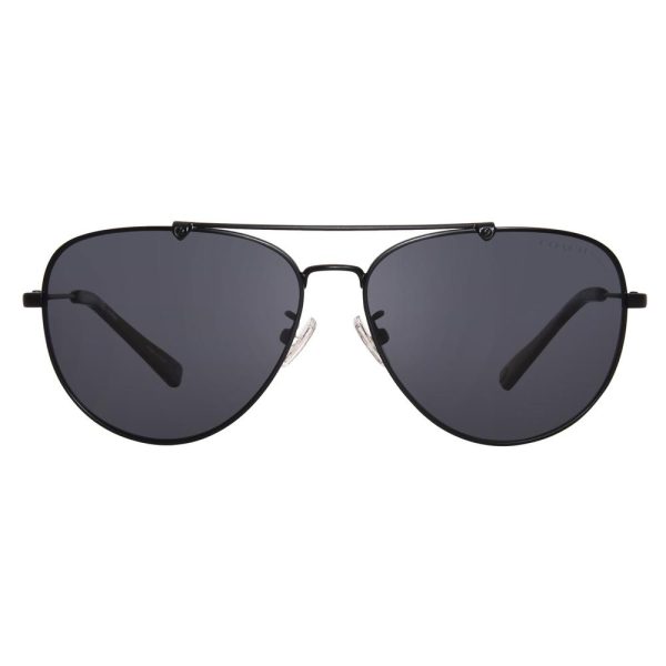 COACH HC 7087 900381 Aviator Men Sunglasses Matte Black