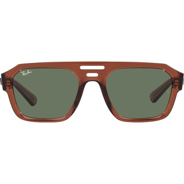 Ray-Ban RB4397 6678/82 Unisex Sunglasses Transparent Brown