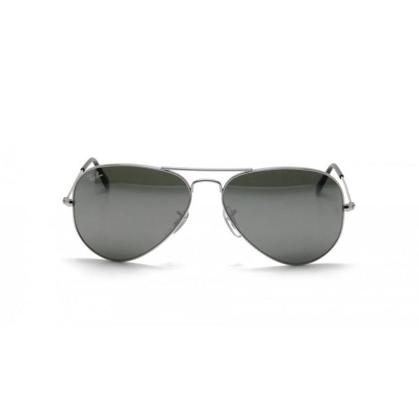 Ray-Ban RB3025 W3277 Aviator Unisex Sunglasses Silver
