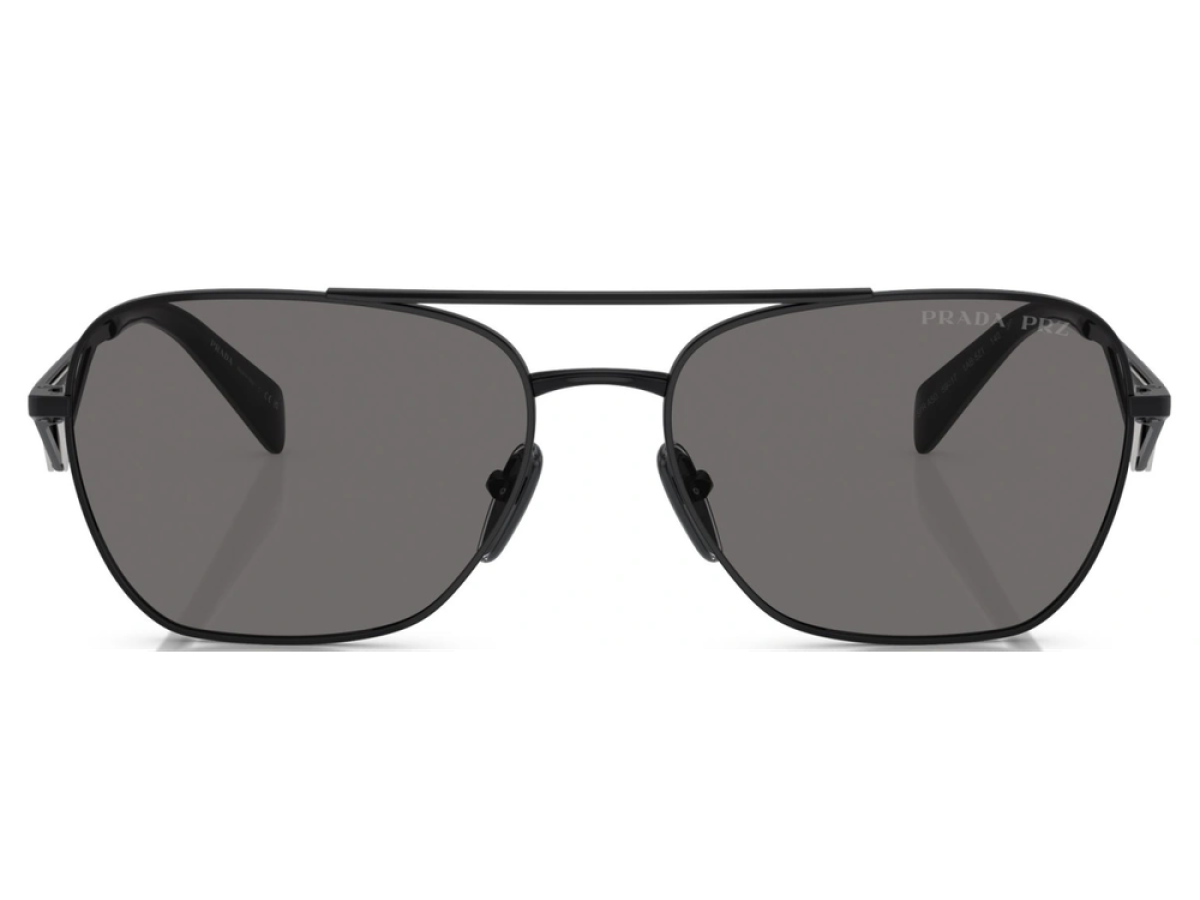PRADA SPR A50 1AB-5Z1 Women Sunglasses Metal Black