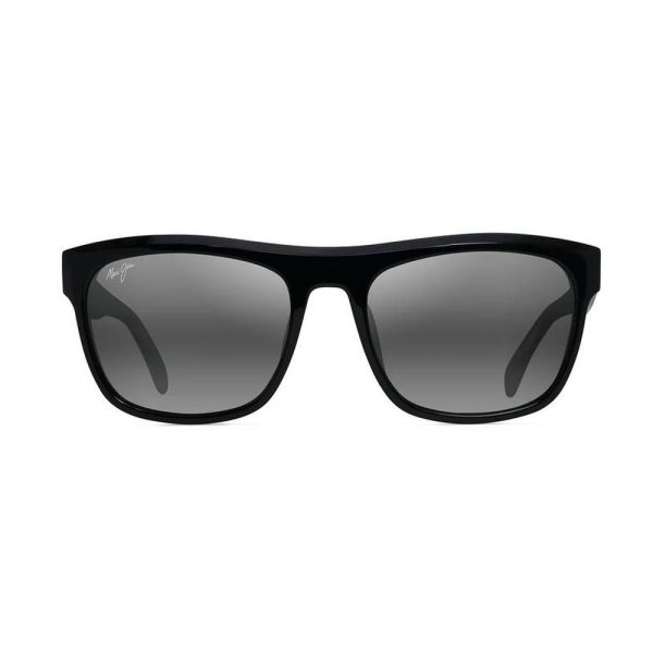 MAUI JIM MJ872-02 Men Sunglasses Black with Crystal Interior