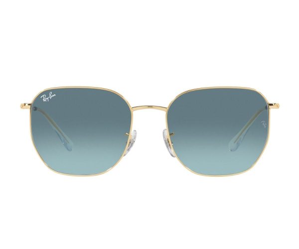 Ray-Ban RB3695I 001/3M Unisex Sunglasses GOLD
