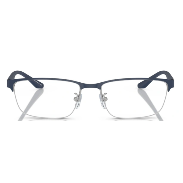 EMPORIO ARMANI EA 1147 3368 Men Optical Frame Matte Silver/Bluette
