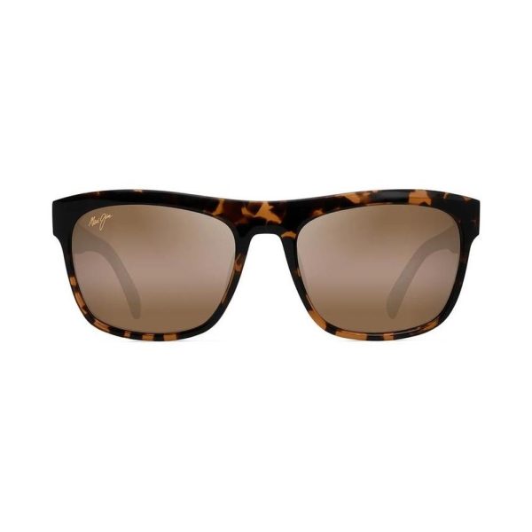 MAUI JIM MJ 872-10 Men Sunglasses Tortoise with Honey Crystal Interior