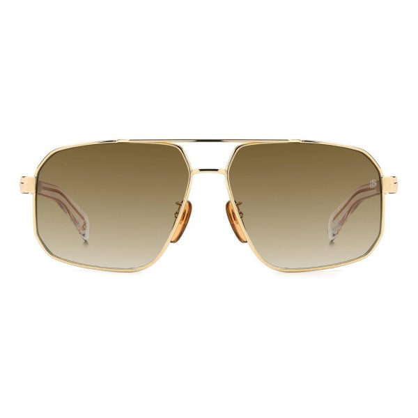 DAVID BECKHAM DB 7102/S LOJHA Men Sunglasses GOLD