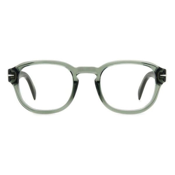 DAVID BECKHAM DB 7106 1ED Men Optical Frame Transparent green