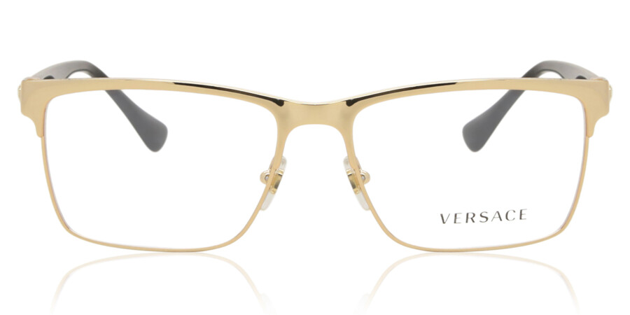 Versace mens glasses frames sales gold