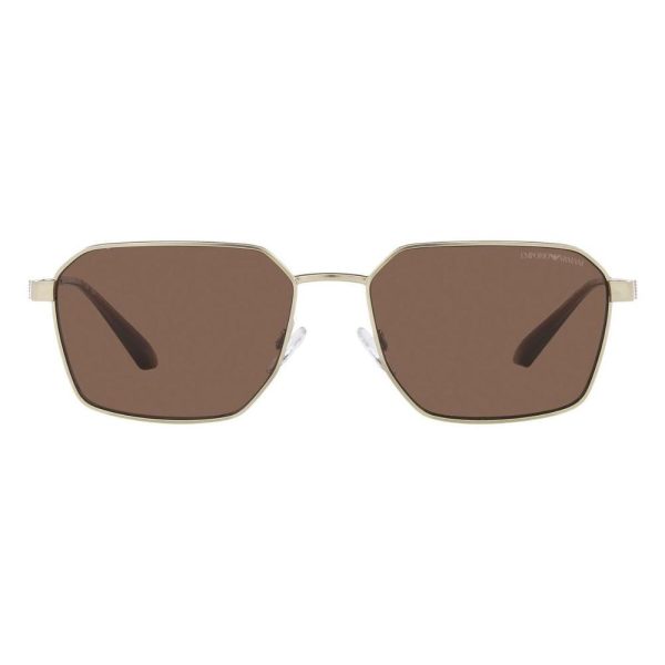 EMPORIO ARMANI EA 2140 3002/73 Men Sunglasses GOLD