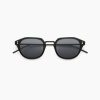 AKILA THEORY - AKILA Black Round Unisex Sunglasses BLACK