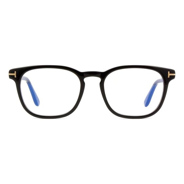 TOM FORD FT 5868-B 001 Men Optical Frame Shiny Black