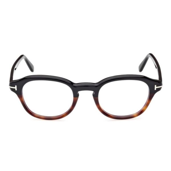 TOM FORD FT 5871-B 005 Men Optical Frame Black