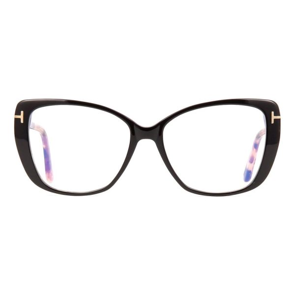 TOM FORD TF5744-B 005 Women Optical Frame BLACK