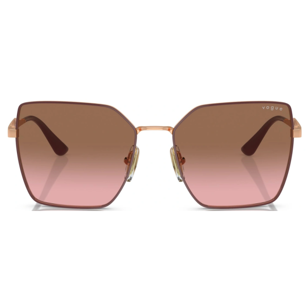 VOGUE VO 4284-S 518214 Women Sunglasses Top Bordeaux/Rose Gold