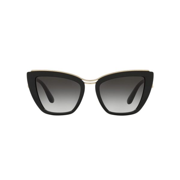 DOLCE&GABBANA DG 6144 501/8G Women Sunglasses BLACK