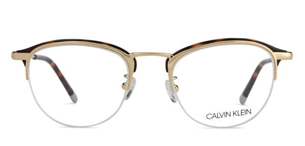 CALVIN KLEIN CK5465A 214 Unisex Optical Frame Golden Tortoise