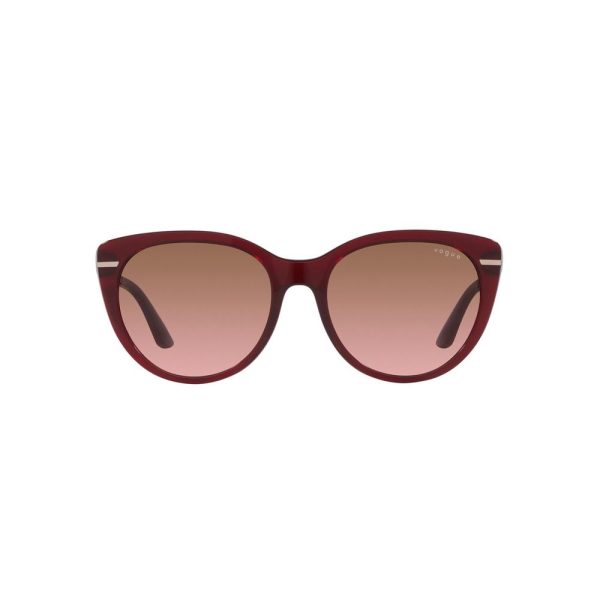 VOGUE VO5498-SI 225714 Women Sunglasses Transparent Bordeaux