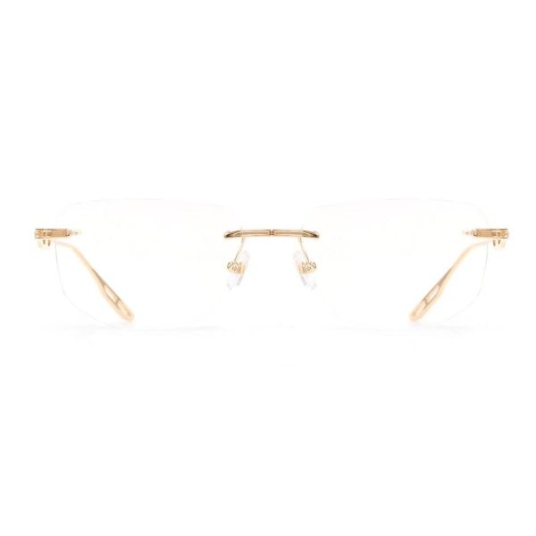 MAYBACH THE ULTIMATE I MGZ25 Unisex Optical Frame Mellow Gold
