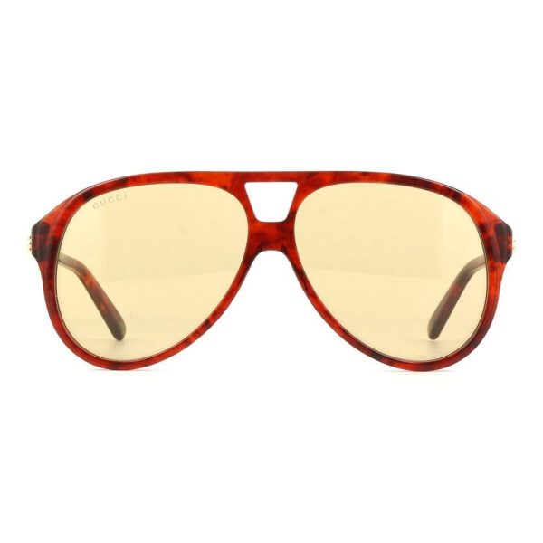 GUCCI GG1286S 002 Men Sunglass HAVANA