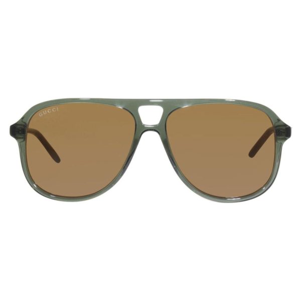 GUCCI GG1156S 002 Men Sunglass GREEN