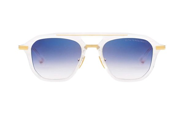 DITA DTS416-A-02 Unisex Sunglasses White Swirl