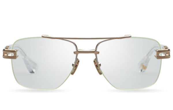 DITA GRAND EVO DTX146-A-02 Unisex Optical Frame White Gold - White