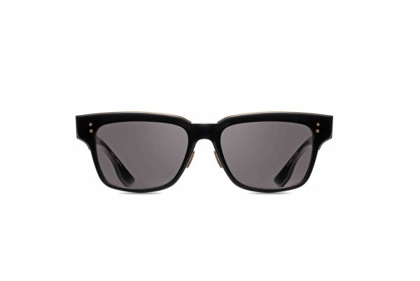 DITA DTS129-55-01 AF Men Sunglasses Black/Gold