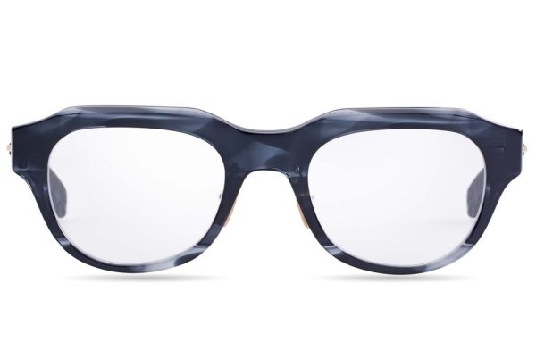 DITA DTX415-A-01 Men Optical Frame Ink Swirl - White Gold
