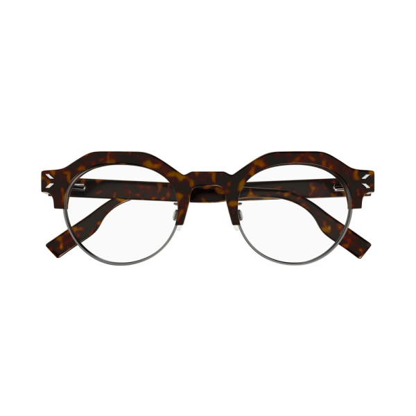 ALEXANDER MCQUEEN MQ0372O-002 Unisex Optical Frame HAVANA