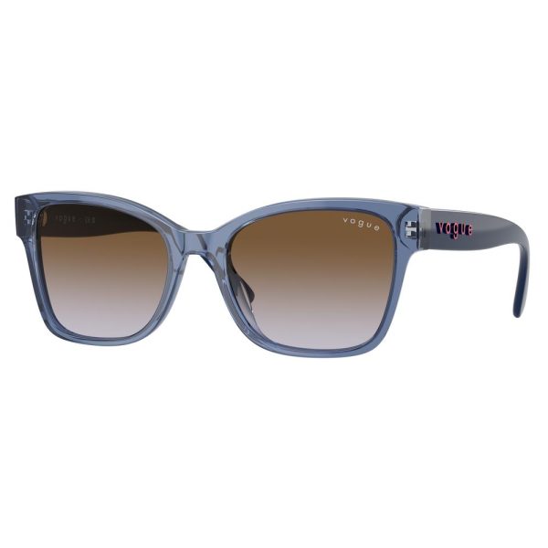 VOGUE VO 5534-SI 283068 Women Sunglasses Transparent Blue