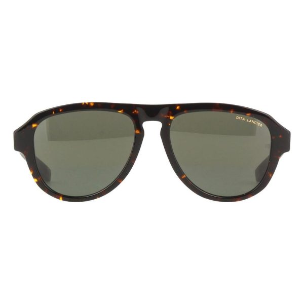 DITA LANCICR DLS706 A03 Unisex Sunglasses Tortoise and Black Gunmetal