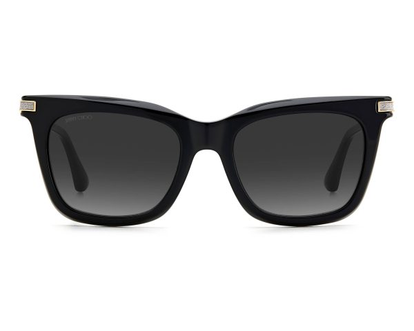 JIMMY CHOO OLYE/S 8079O Women Sunglasses BLACK