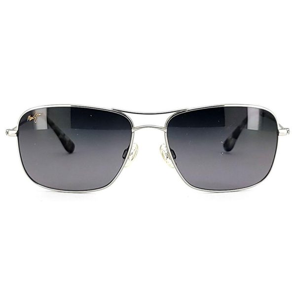 MAUI JIM MJ246-17 Men Sunglass Silver